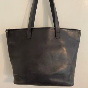 Slate Collection Ballard Tote Genuine Leather Black